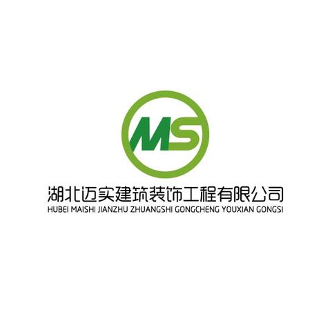 湖北迈实建筑装饰工程有限公司logo设计