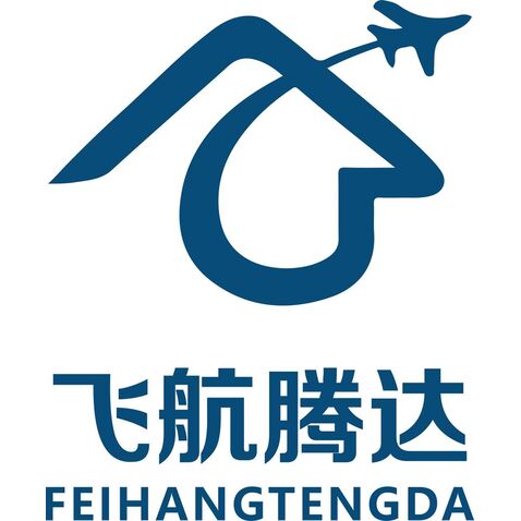 北京飞航腾达国际旅行有限公司logo设计