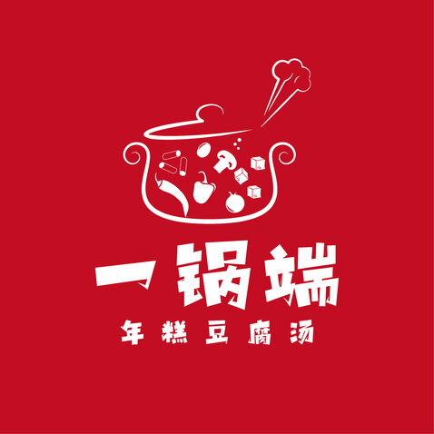 一锅端logo设计