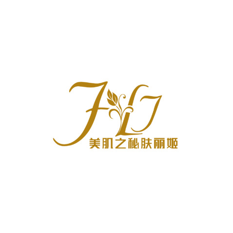 美肌之秘肤丽姬logo设计