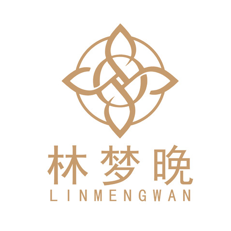 林梦晚logo设计