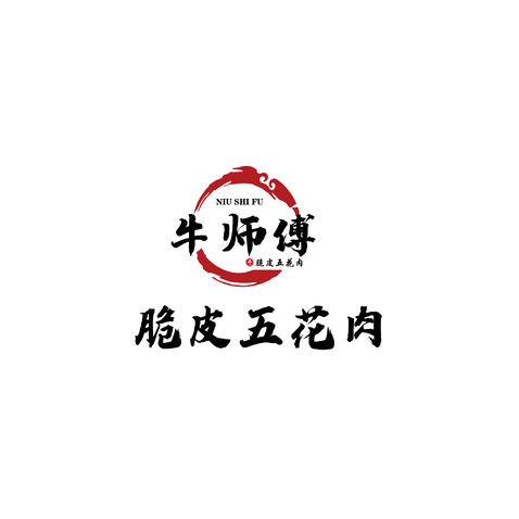 牛师傅logo设计