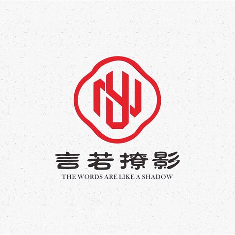 言若撩影logo设计