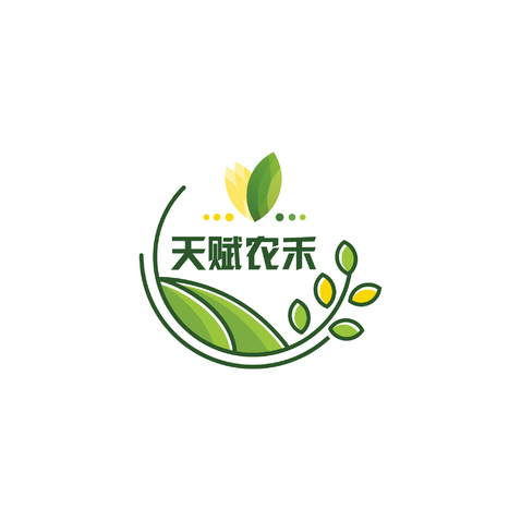 天赋农禾logo设计