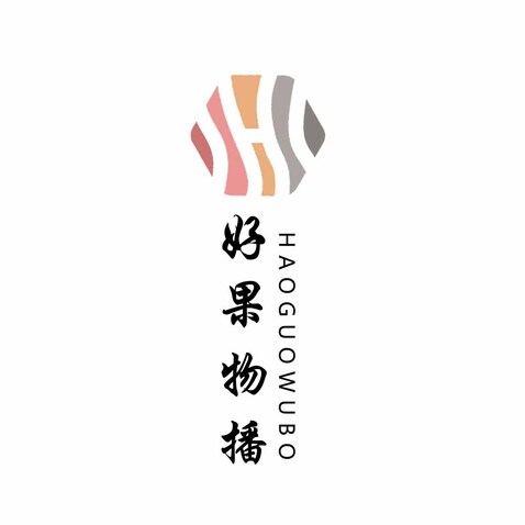 好果物播logo设计