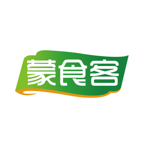 蒙食客logo设计