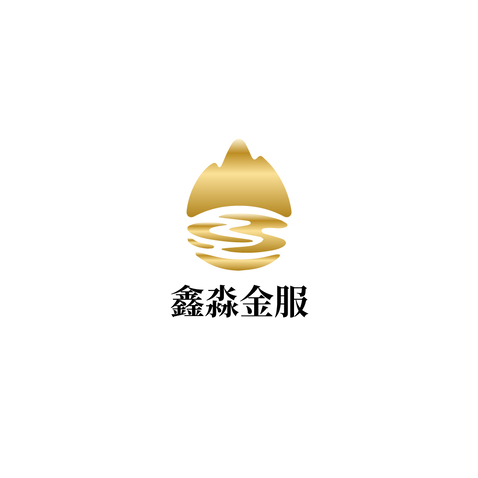 鑫淼金服logo设计