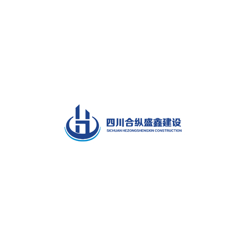 四川合纵盛鑫建设logo设计