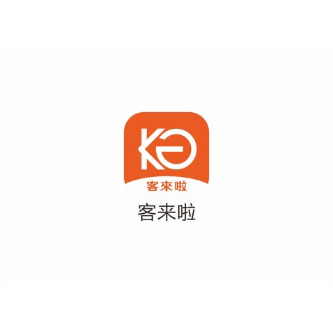 客来啦logo设计