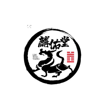 麟佑堂logo设计