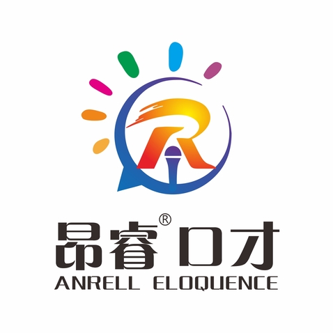 昂睿口才logo设计