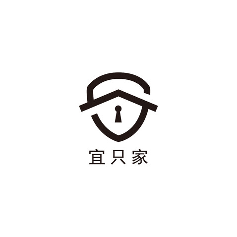 宜只家logo设计