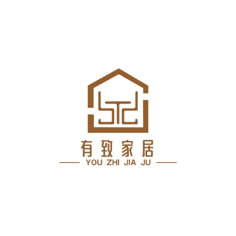 有致家居logo设计