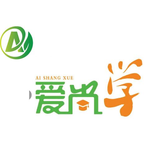 爱尚学logo设计