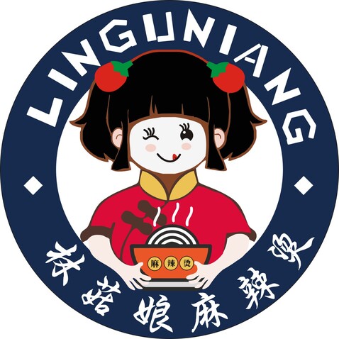 林菇娘麻辣烫logo设计