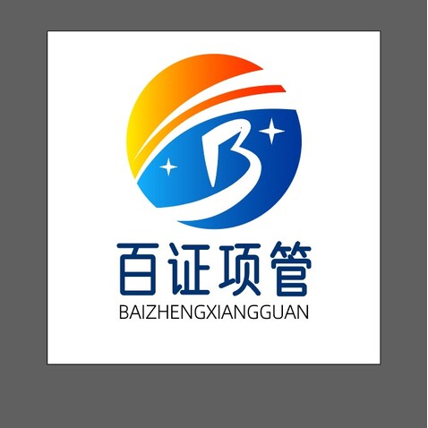 百证项管logo设计