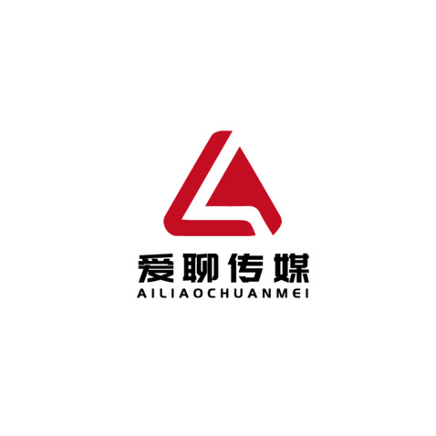 爱聊传媒logo设计