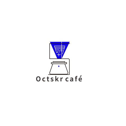 OCTSKR CAFElogo设计