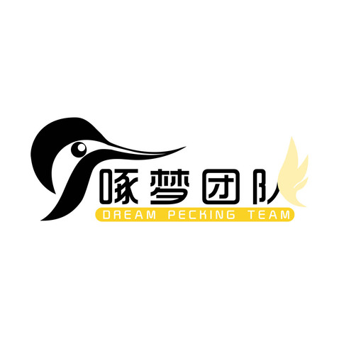 啄梦团队logo设计