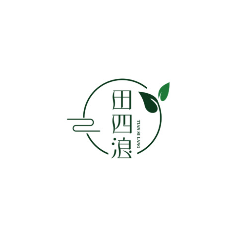 田四浪logo设计