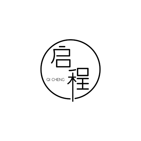 启程logo设计