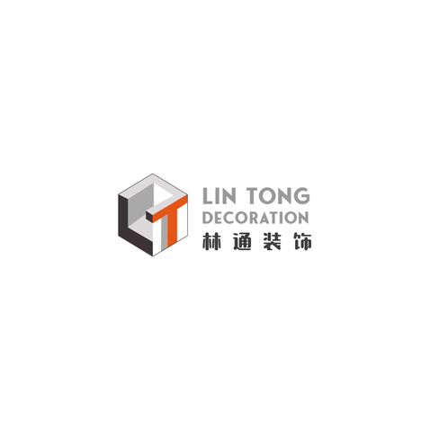 林通装饰logo设计