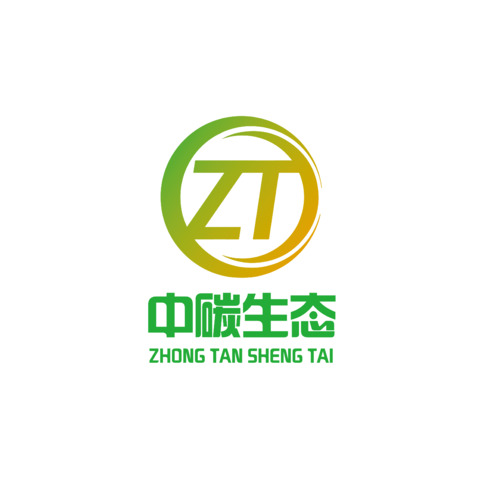 中碳生态logo设计