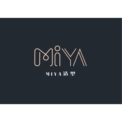 M i Y a造型logo设计