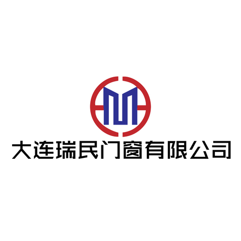 大连瑞民门窗有限公司logo设计