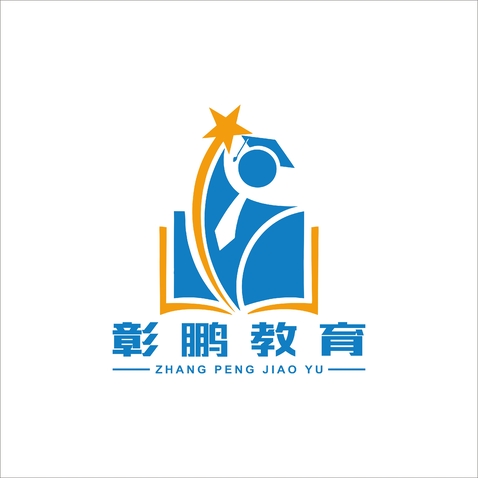 彰鹏教育logo设计