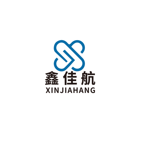 鑫佳航logo设计