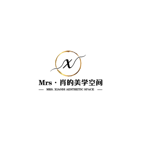 Mrs·肖的美学空间logo设计