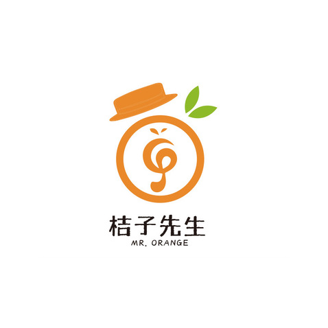 桔子先生logo设计