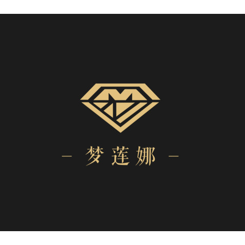 梦莲娜珠宝logo设计