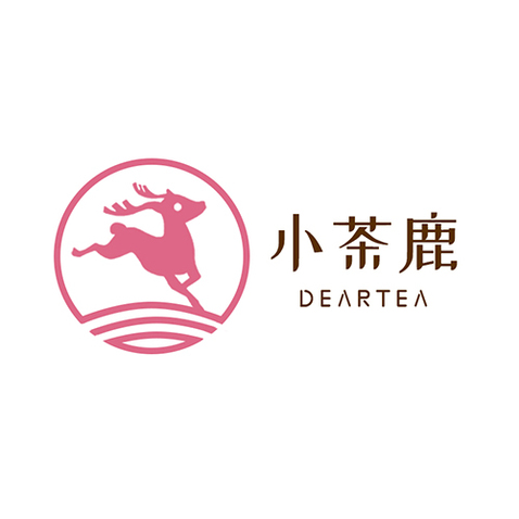 小茶鹿DEARTEAlogo设计