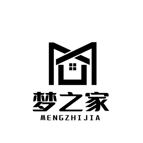 梦之家logo设计