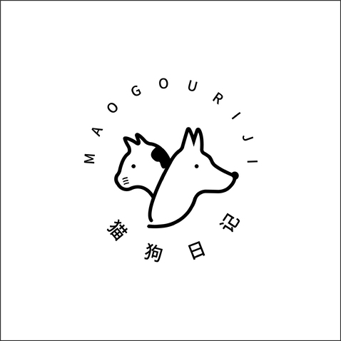 猫狗日记logo设计