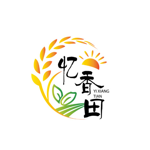 忆香田logo设计