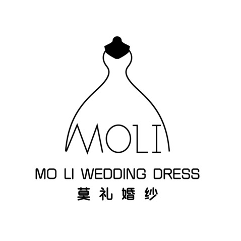 莫礼婚纱logo设计