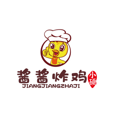 酱酱炸鸡logo设计