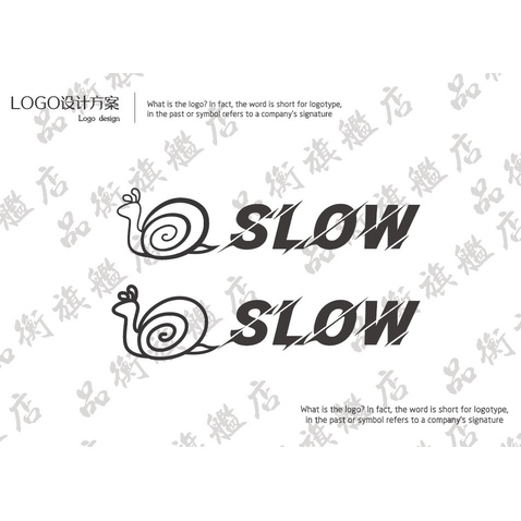 Slowlogo设计