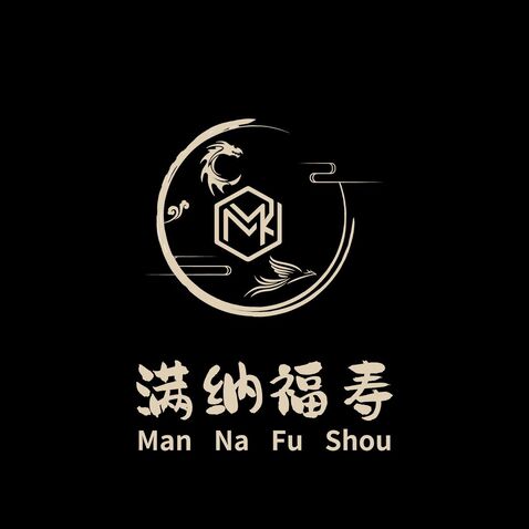 满纳福寿logo设计