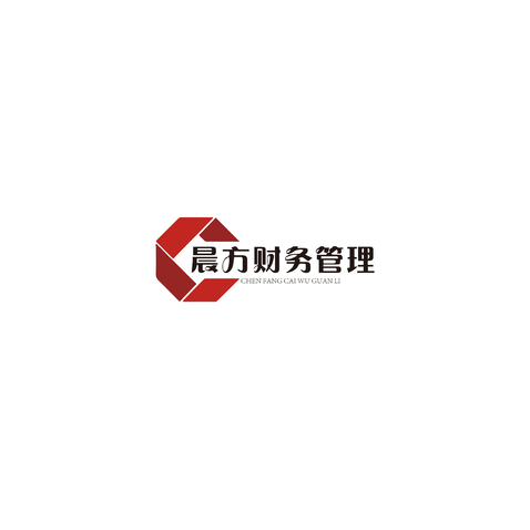 晨方财务logo设计