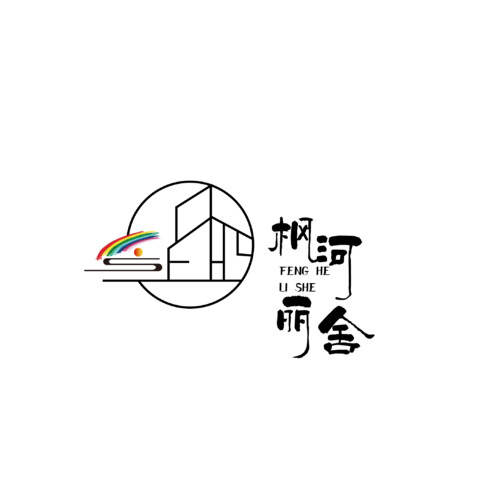 枫河丽舍logo设计