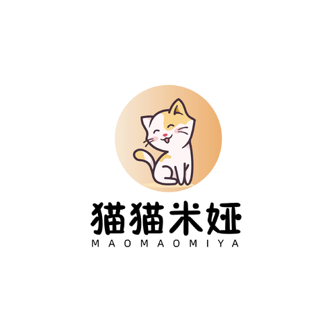 猫猫米娅logo设计