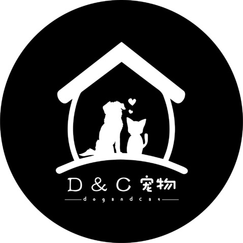 猫狗宠物logo设计