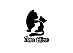 Three kittens