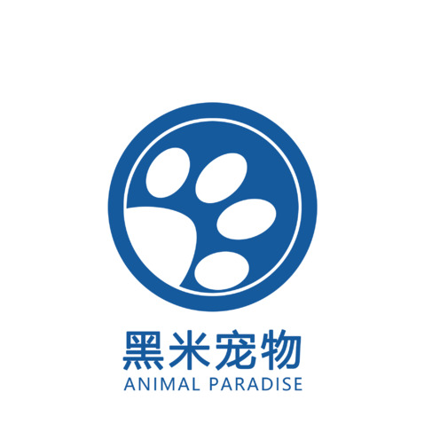 黑米宠物logo设计