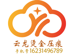 云龙烫金压痕logo