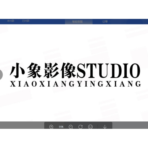 小象影像logo设计